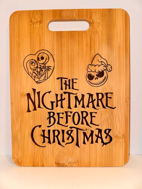 Nightmare Before Christmas Charcuterie Board